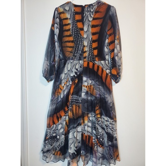 C & M Collections Butterfly Dress Size 40 US Size 8 - Picture 2 of 6